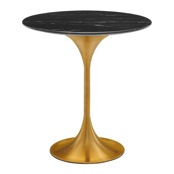 Lippa 20  Round Artificial Marble Side Table By Modway - EEI-5685 Online - Image 2