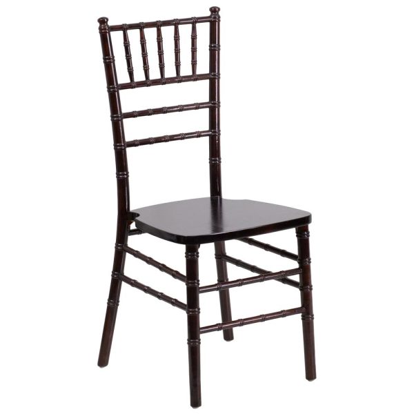 Hercules Series Walnut Wood Chiavari Chair By Flash Furniture For Cheap