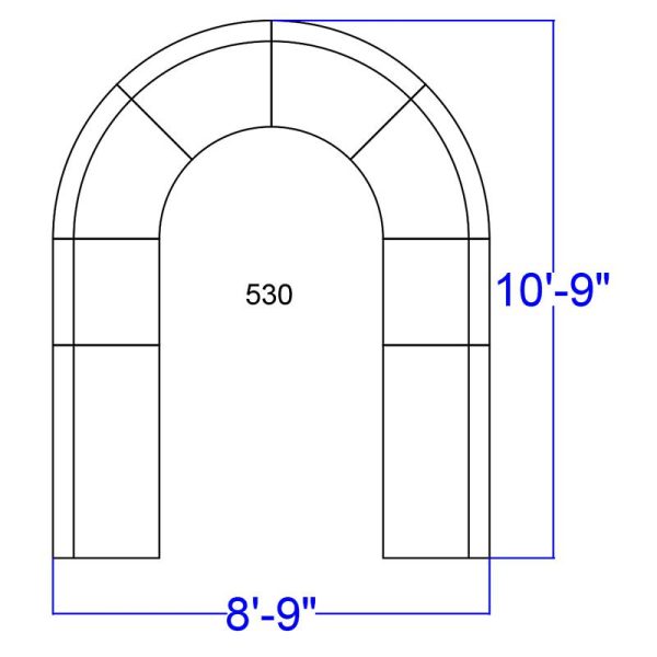 Hercules Alon Series Black Leathersoft Reception Configuration, 8 Pieces By Flash Furniture Online - Image 2