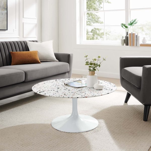 Lippa 36  Round Terrazzo Coffee Table By Modway - EEI-5719 For Discount