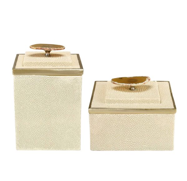 Benner Boxes - Set Of 2 By ELK For Cheap