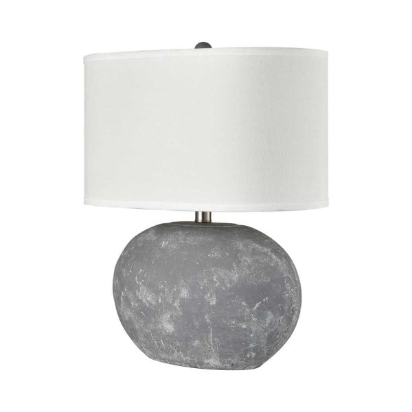 Elin 20   High 1-Light Table Lamp - Concrete By ELK Sale - Image 4