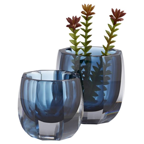 Large Azure Oppulence Vase By Cyan Design Cheap